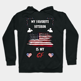 veteran girlfriend Hoodie